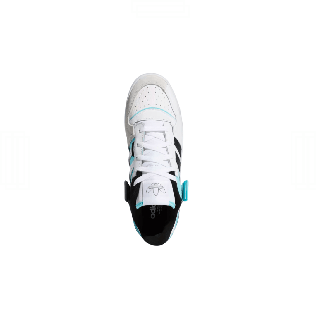 Adidas Forum Exhibit Low White Pulse Aqua image 3