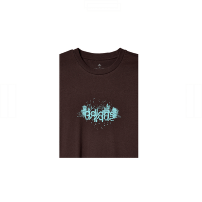 Adidas Linear Tee [BROWN] image 1