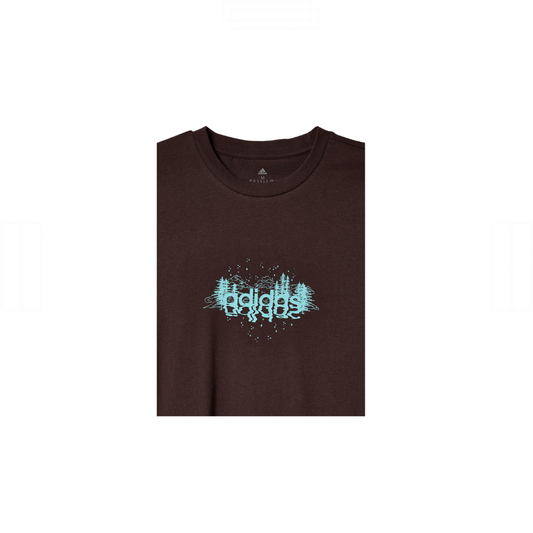 Adidas Linear Tee [BROWN] image 1