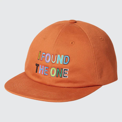 UNIQLO "THE MESSAGE" LAKWENA UV PROTECTION HAT [ORANGE] ONE SIZE