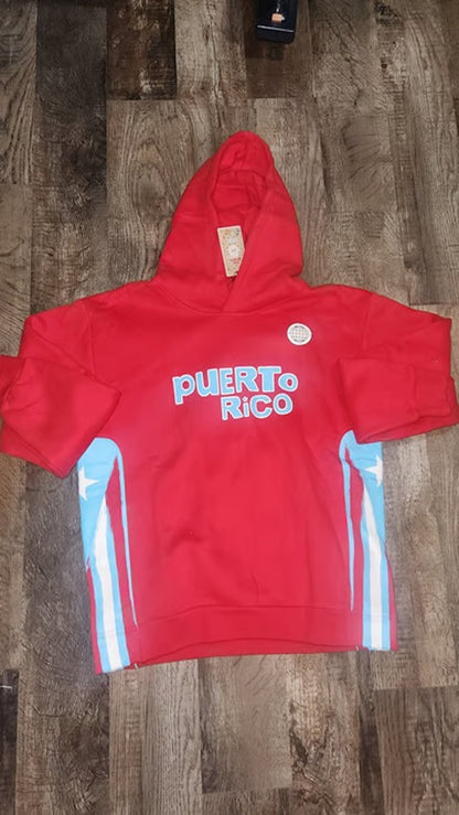 Bad Bunny Puerto Rico Hoodie “Residencia En El Choli” SIZE Large