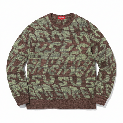 SUPREME STACKED SWEATER | X-LARGE