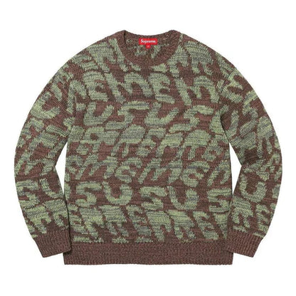 SUPREME STACKED SWEATER | X-LARGE