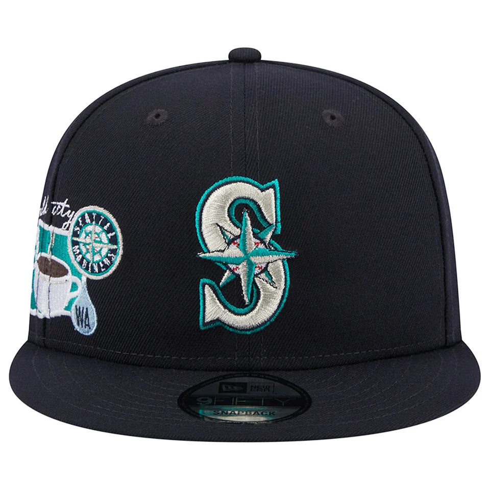 NEW ERA MLB SEATTLE MARINERS (EMERALD CITY) 950 SNAPBACK [NAVY] ONE SIZE
