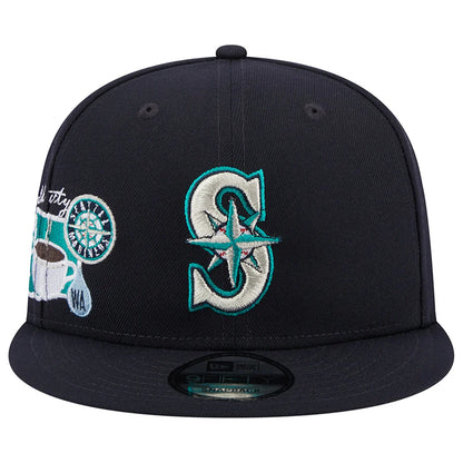 NEW ERA MLB SEATTLE MARINERS (EMERALD CITY) 950 SNAPBACK [NAVY] ONE SIZE