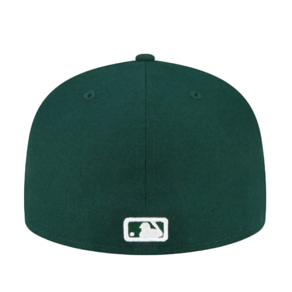 New Era x Yankees 59FIFTY Fitted — Dark Green/White · Size 7 1/4