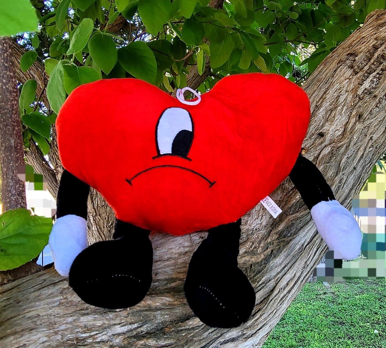 Bad Bunny Un Verano Sin Ti Plush Heart 2022 Tour OFFICIAL MERCH