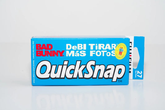 Bad Bunny QuickSnap Fujifilm Debí Tirar Más Fotos Camera Film Disposable