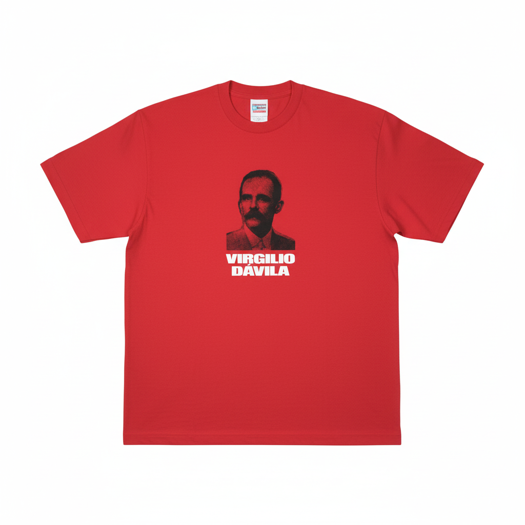 Bad Bunny Official Merch - Virgilio Davila Residencia T-Shirt (L) DTMF Rare